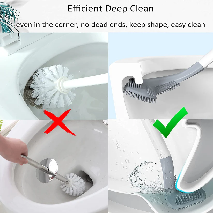 Golf Shape Toilet Cleaner Brush for Bathroom use