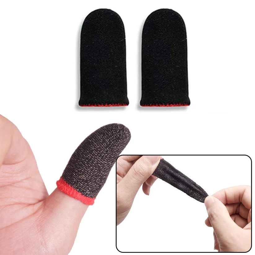 Gaming (4 Piece) Thumb & Finger Sleeve for Mobile Game