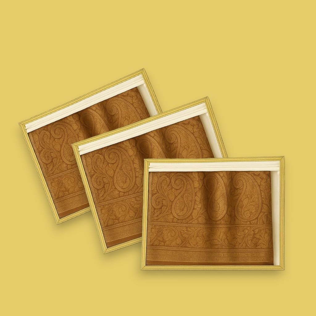 24-piece Transparent single saree cover with zip.