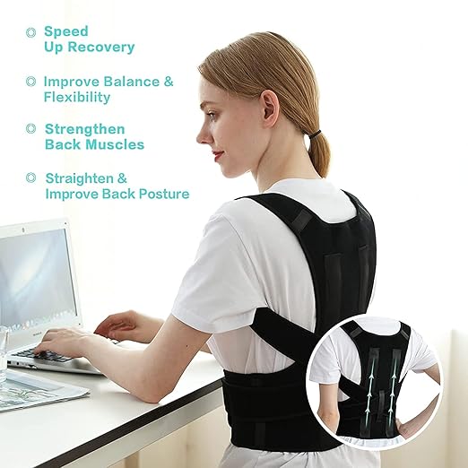 Adjustable Posture Corrector Brace for Men & Women