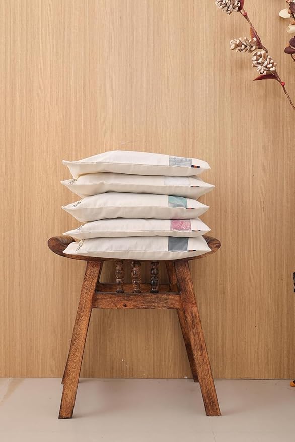 Cotton Saree Bags/Covers for Storage Set Of - 10 Big Size Single with Zip Closure