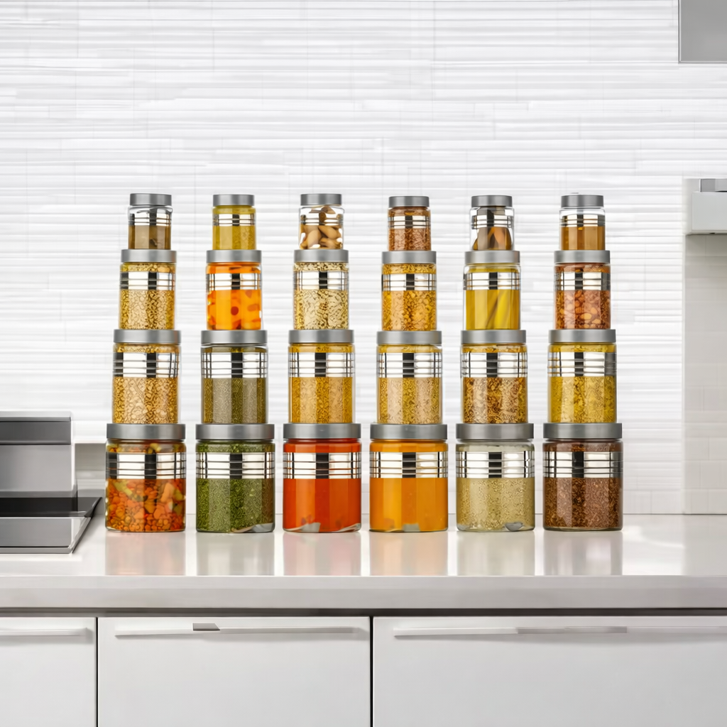 24-Piece Airtight Kitchen Storage Containers